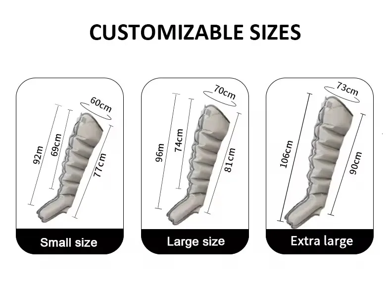 Air Leg Compression Boots Athlete Relief Muscle Soreness Leg Massager For Circulation And RelaxationLeg Massager