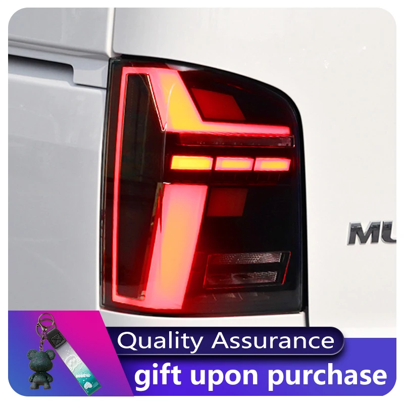 Car Styling For VW Volkswagen Caravelle 2010-2015 Rear DRL Tail Lamp LED Brake Turn Signal Taillight Auto Daylights Accessories