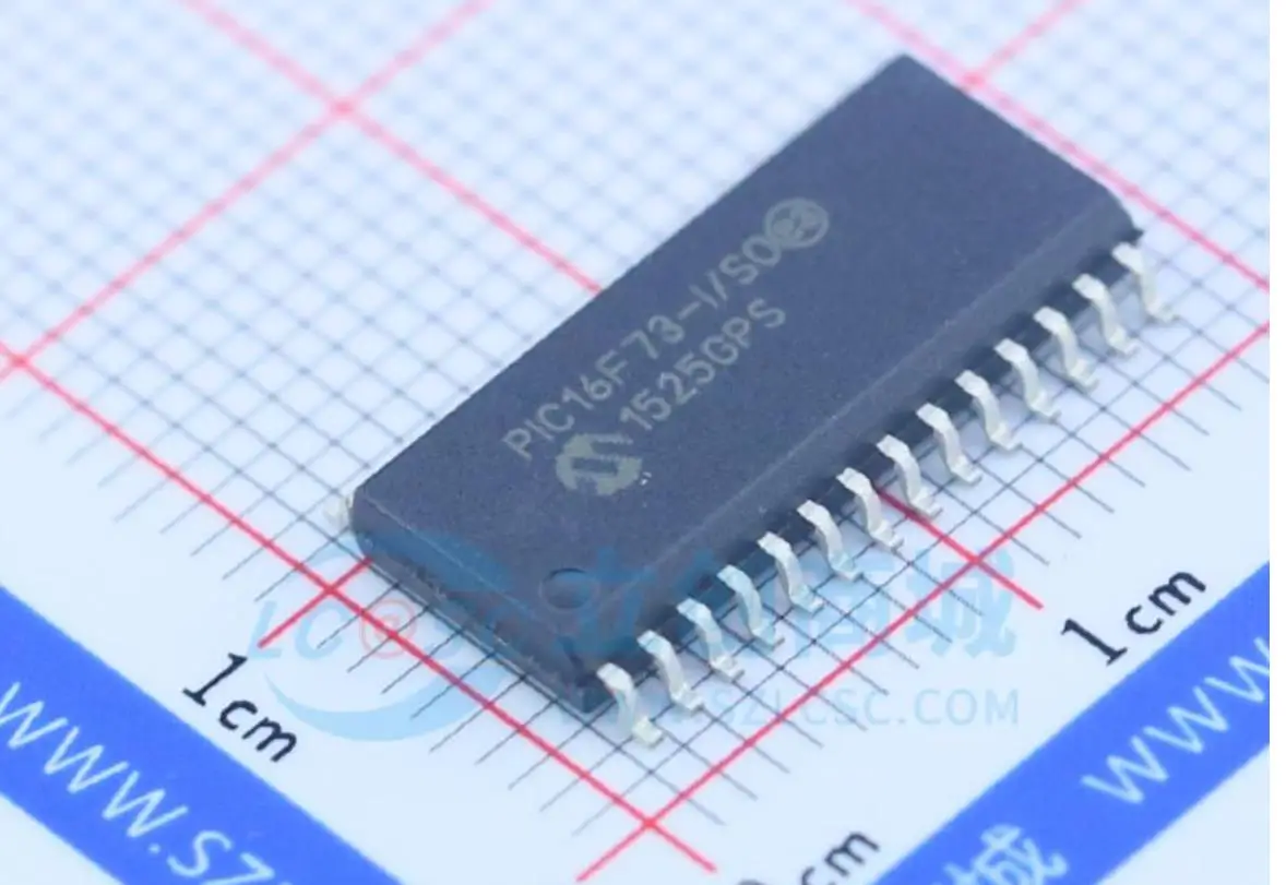 5PCS PIC16F73-I/SO Brand: MICROCHIP (American Microchip) Package: SOIC-28-300mil Brand new original genuine product