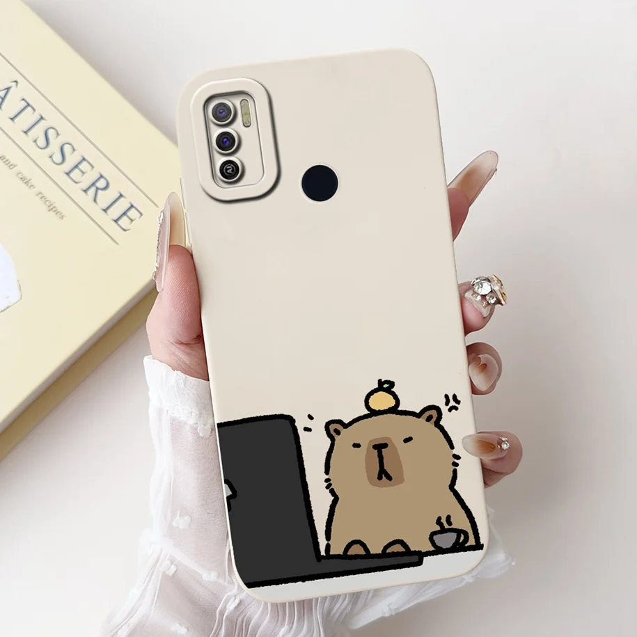 For Tecno Spark 6 Air Case KE6 KE6j KF6 Shockproof Cover Fashion Art Painted Soft Silicone Phone Case For Tecno Spark 5 Air Capa