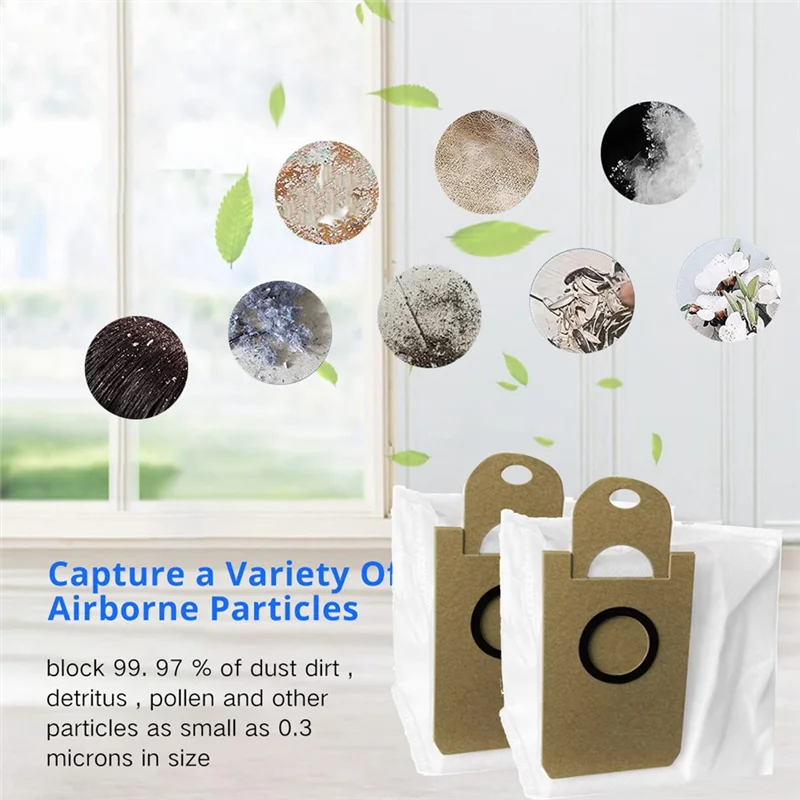 A85I-4 sacos de pó dos pces para lubluelu sl60d/sl60 plus/sg60/sl61 acessórios da vassoura sacos de pó construídos para durar e trabalhar bem