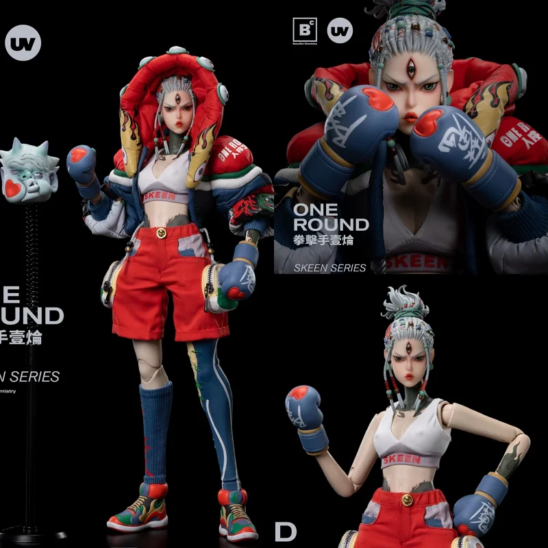 

In Stock Underverse 1/6 Ghost Punk Boxer UV202405 Mobile Doll 12inch Full Set Action Figure Model Toys Gifts