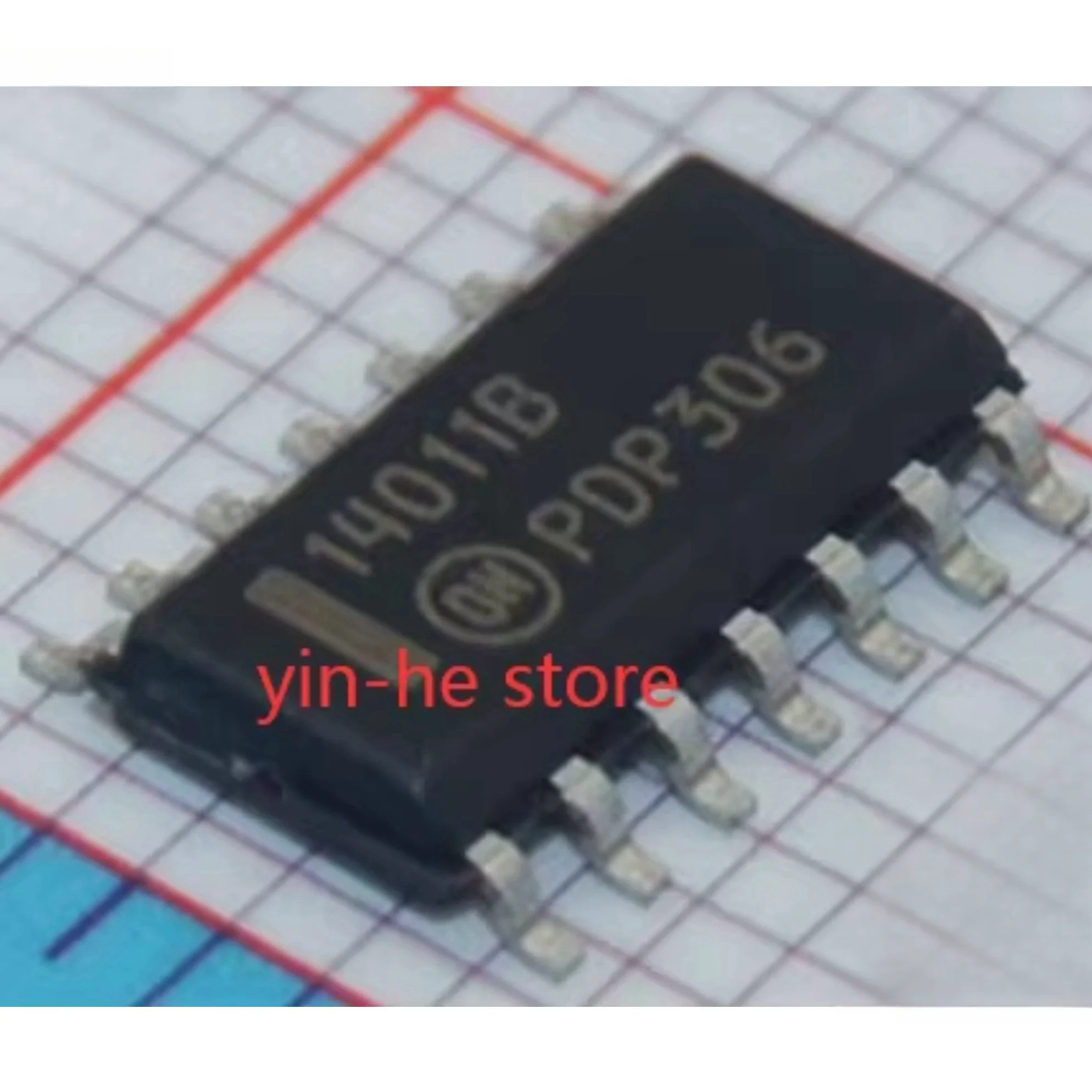 20PCS MC14011BDR2G   14011B SOP14  NAND 4000 series logic chip