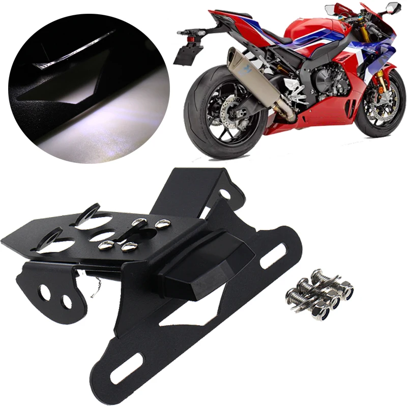 License Plate Holder LED Light For HONDA CBR1000RR 2008-2016 CBR 1000 RR 1000RR Motorcycle Tail Tidy Fender Eliminator