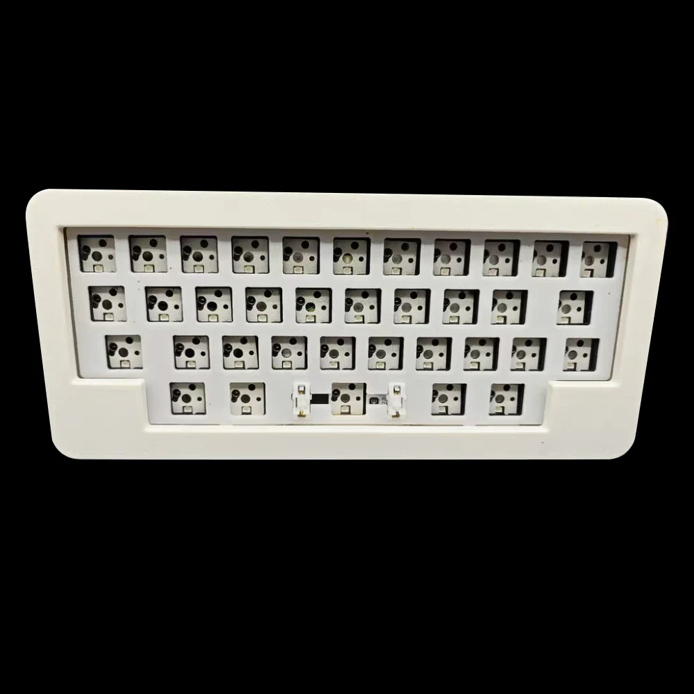 Imagem -05 - Capa de Impressão 3d Pad 30 Alice Teclado Mecânico Estrutura Superior 3d Hot-swap Rgb Qmk Vial Fireware Mini Teclado 30 40