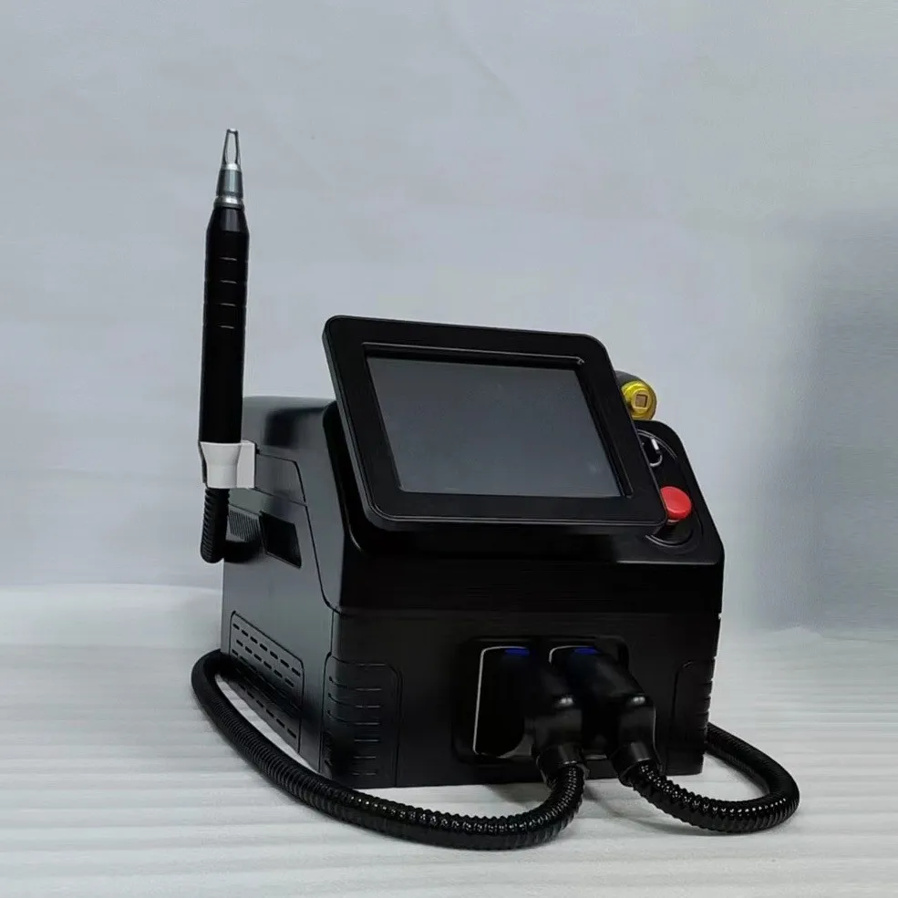 2-in-1 Multifunctional Device with 4 Wavelengths, Ice Cooled Portable Color Removal and Skin Rejuvenation Suitable for Beauty Sa view 2