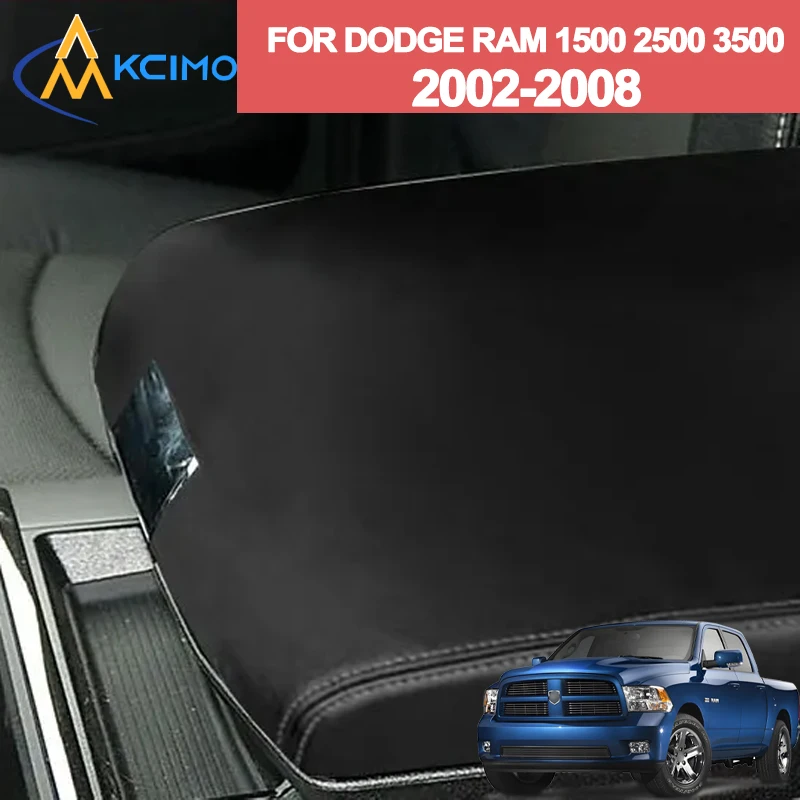 

Microfiber Leather Armrest Cover for Dodge Ram 1500 2500 3500 2002-2008 OEM Fit Anti Tear Thermal Insulation Car Accessories