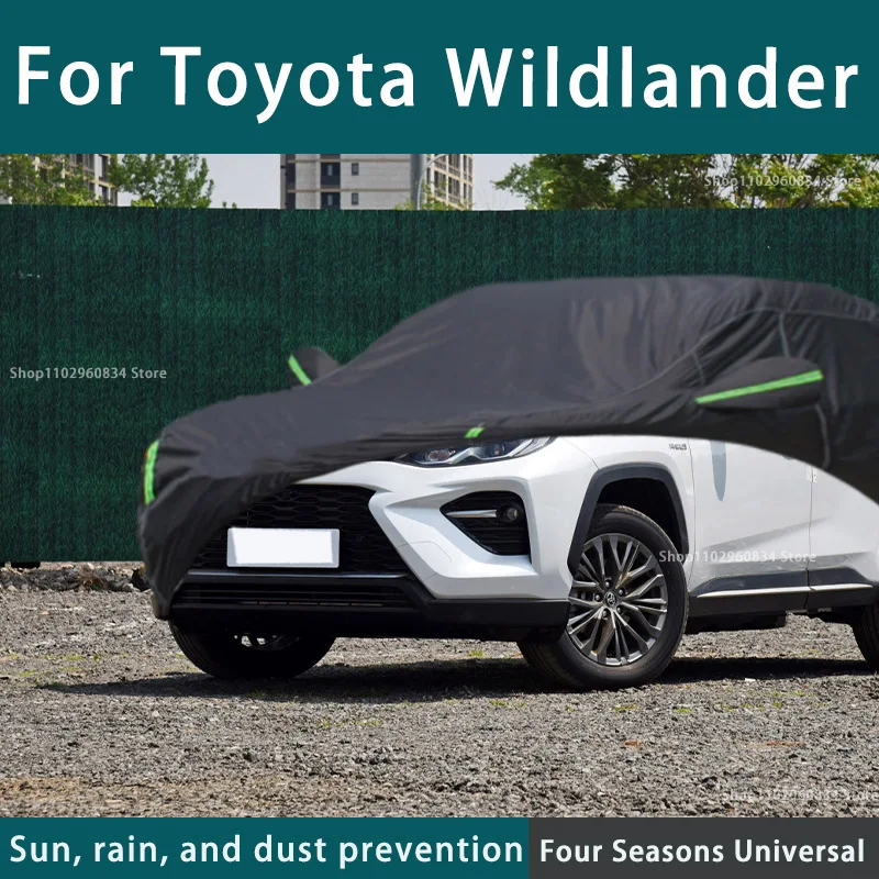 FOR Toyota wildlander Car Cover Outdoor Protection Full Car Covers cooling Cover Sunshade Waterproof Dustproof car Accessories