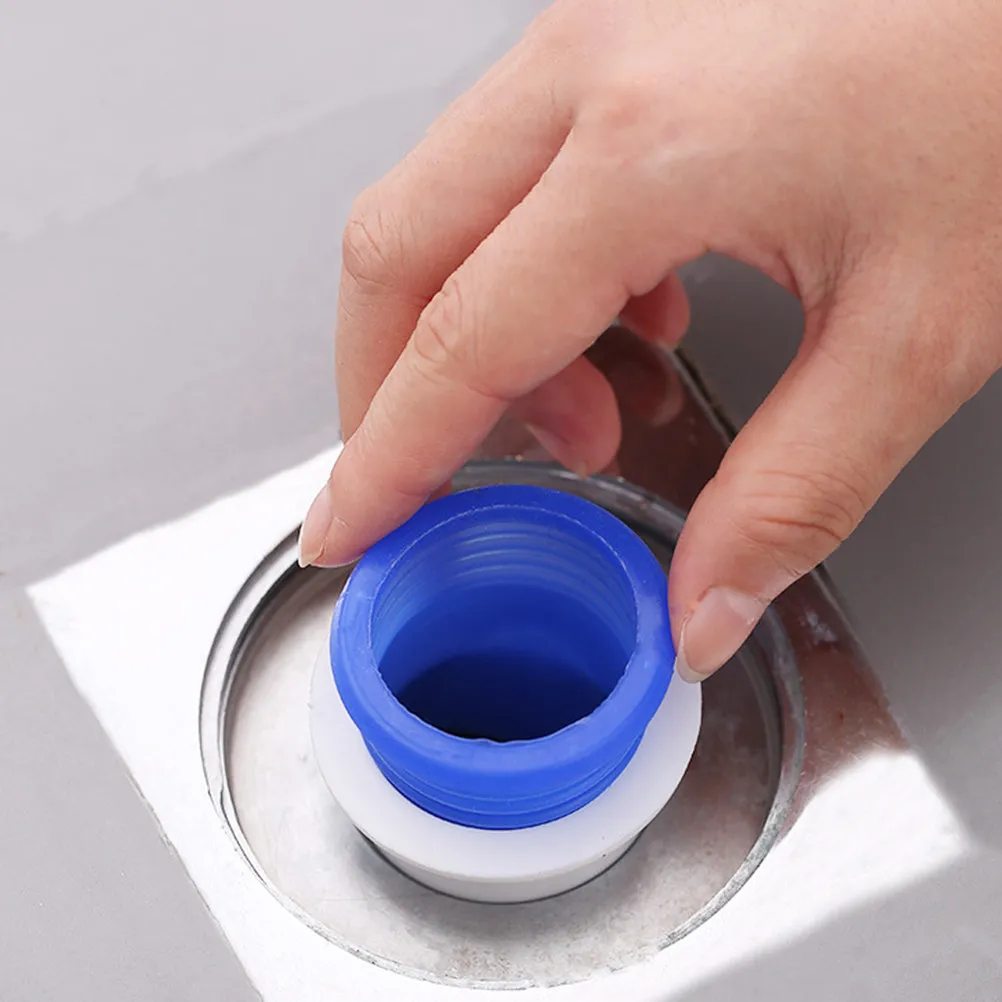 

6Pcs Floor Drain Seal Core Silicone Antibacterial Odor-Proof Leak Core for Bathroom Kitchen Toilet Water Drainage Pipe Stopper