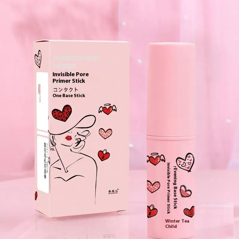 عصا برايمر غير مرئية مقاومة للماء 8 جرام - التحكم في الزيت، خطوط ناعمة ناعمة، وقاعدة مكياج عازلة #4