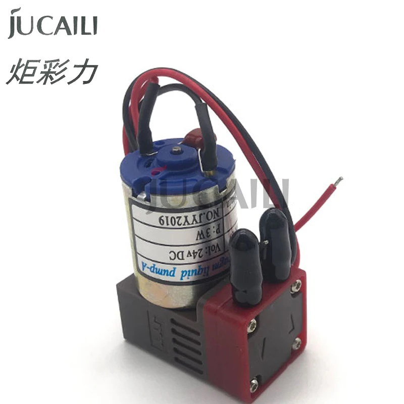 JCL Micro Diaphragm JYY UV Ink Pump 24V DC 3W 100-200ml/Min PUA-10 for Xuli Infinit Allwin Sky-Color Flora Galaxy Printer