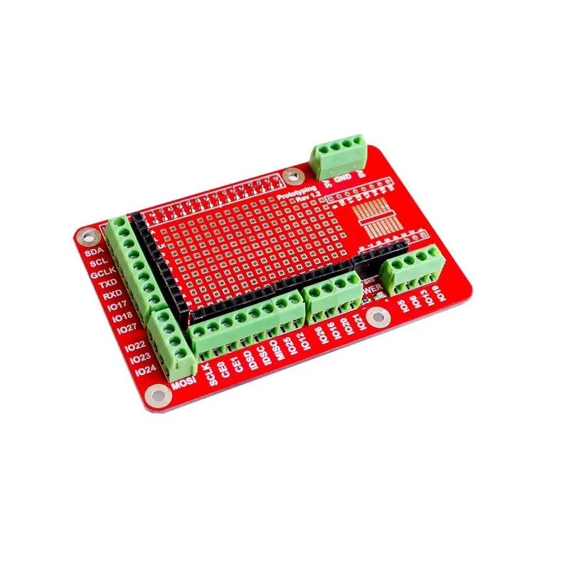 لوحة درع توسيع النماذج الأولية للوحة Raspberry Pi 2 B ولوحة Raspberry Pi 3 B