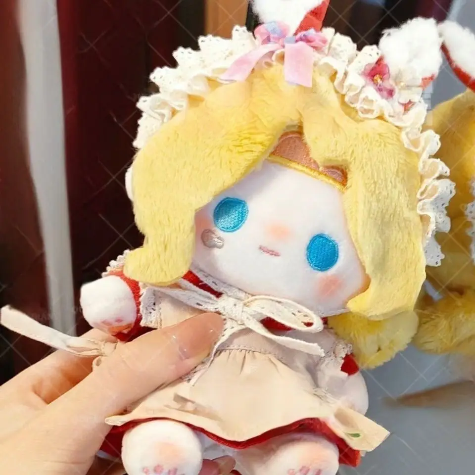 Kawaii Girl Grace Naiad Identity V Game 20cm Plush Doll Stuffed Body Dress UP Handsome Mascot Toys Anime Cosplay Xmas Gift