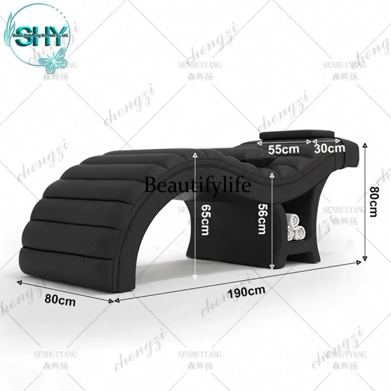D80 Beauty salon special massage bed S-shaped eyelash embroidery facial bed ear-picking eyelash beauty bed 6