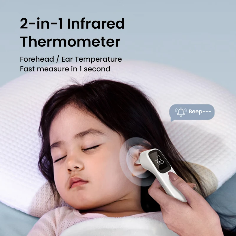 Avernt AET-R832 2-in-1 Infrared Thermometer Ear Forehead Mode Thermometer