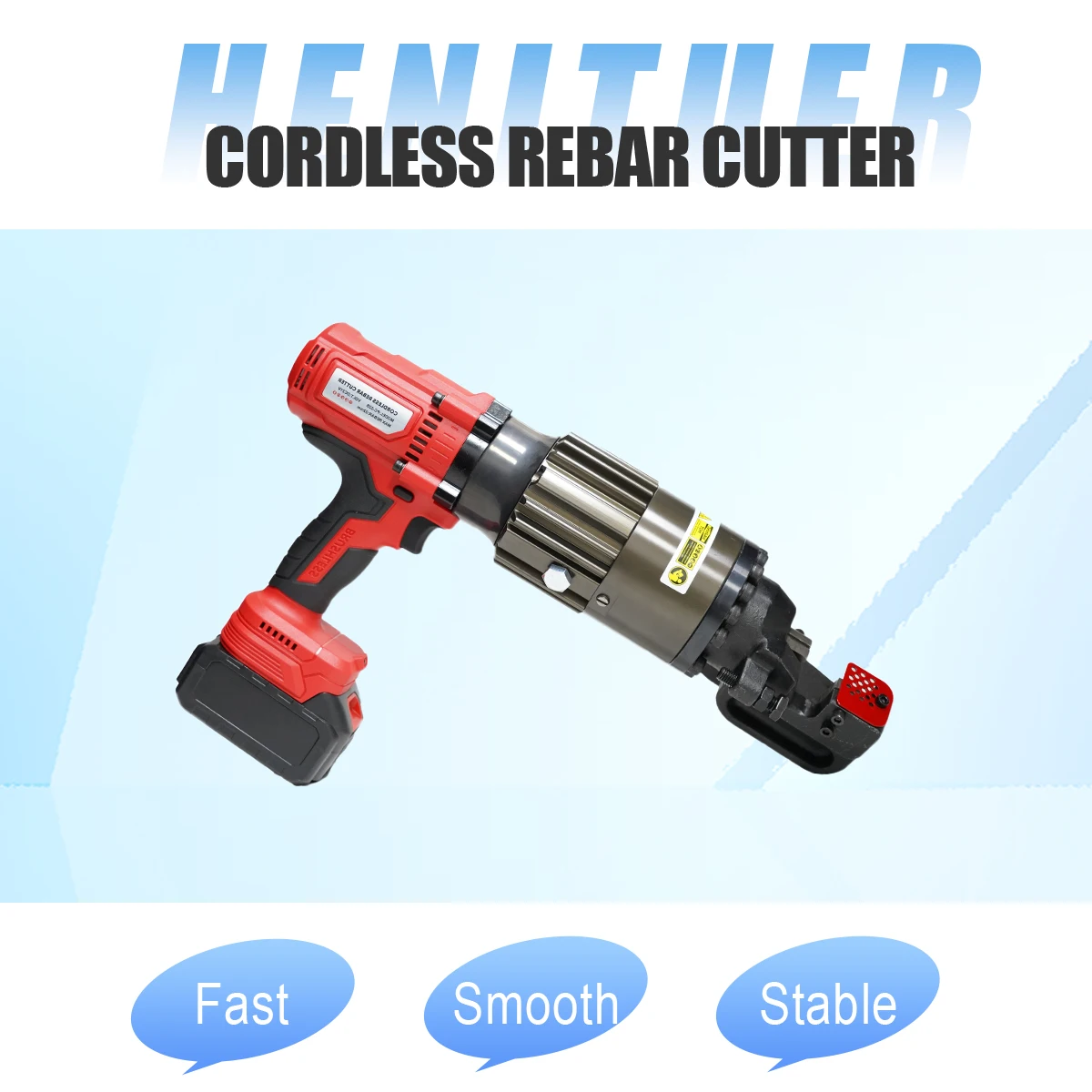 HENITUER PC-22B-R Electric Tools High Quality Multifunctional 360° Rotating Rebar Speed Breaker Concrete Rebar Crusher