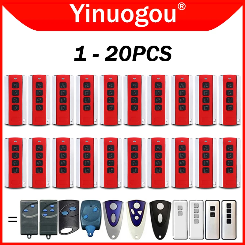 

NOVOFERM Garage Door Remote Control 433MHz For NOVOTRON 502 MAX43-2 504 MAX43-4 522 524 504 512 Gate Remote Control Transmitter