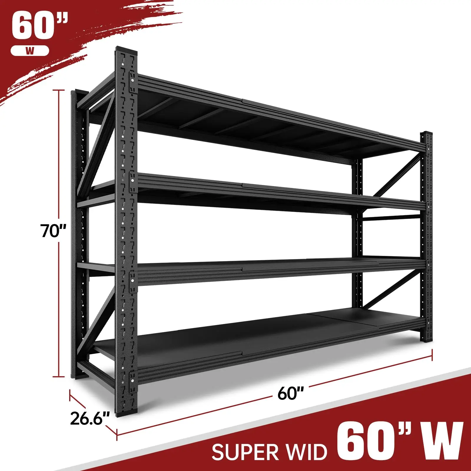 5000LBS Storage Shelves,60