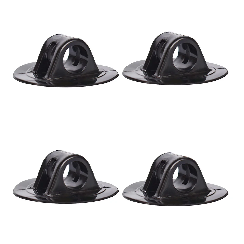 

4 Pcs Motor Fixing Bracket Mount Clip Engine Boat Stand Kayak Fixed Buckle Black Mounting