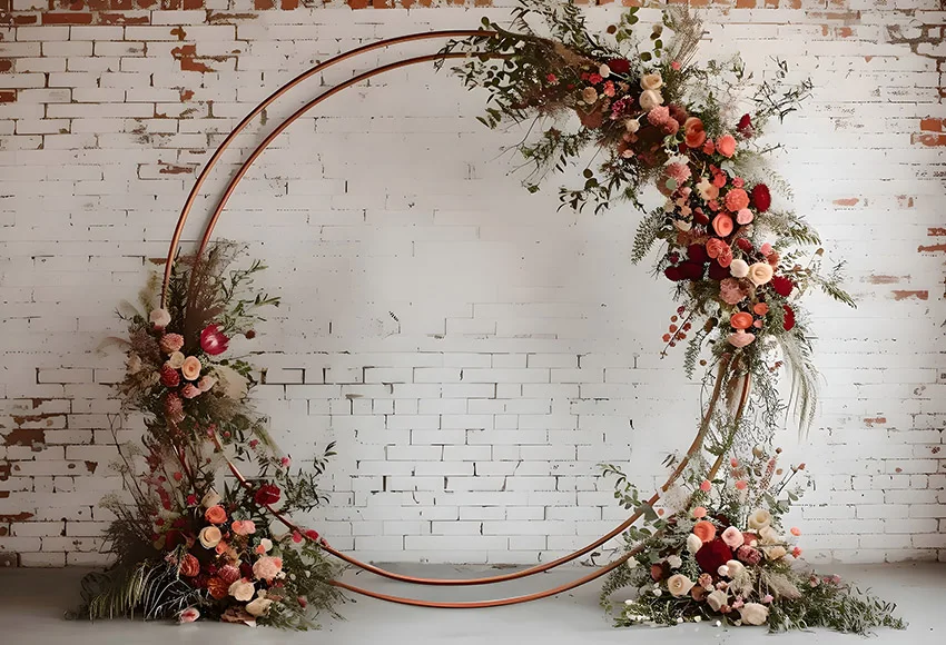 Mehofond Photography Background Vintage Boho Pampas Grass Backdrops Maternity Portrait Floral Arches Door Wedding Prop Photozone