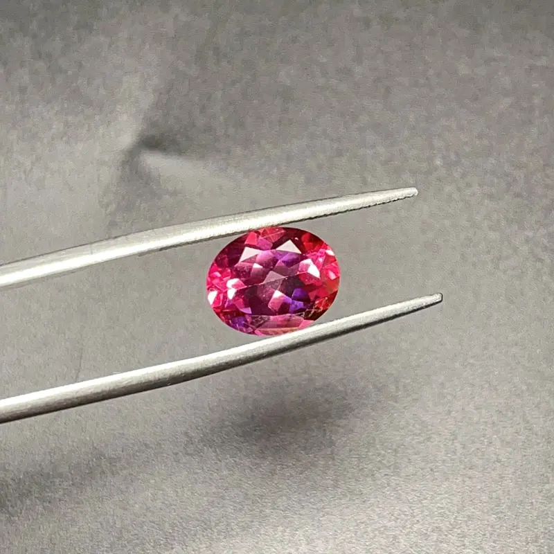 5mm*7mm To 8mm*10mm VVS Grade Pink Topaz Loose Gemstone Wholesale Price Natural Topaz for Jewelry Shop