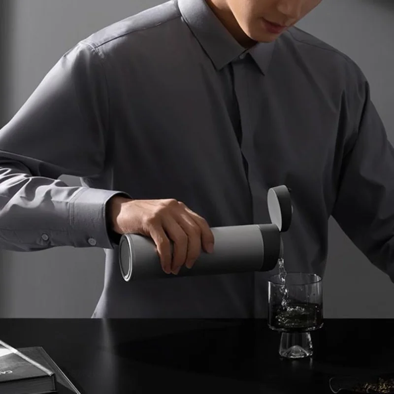 Xiaomi Mijia Thermos Beker Ti Ta1 Puur Titanium Materiaal 6 Uur Warm Medisch Materiaal Reizen Thermos Beker Vacuüm Waterfles