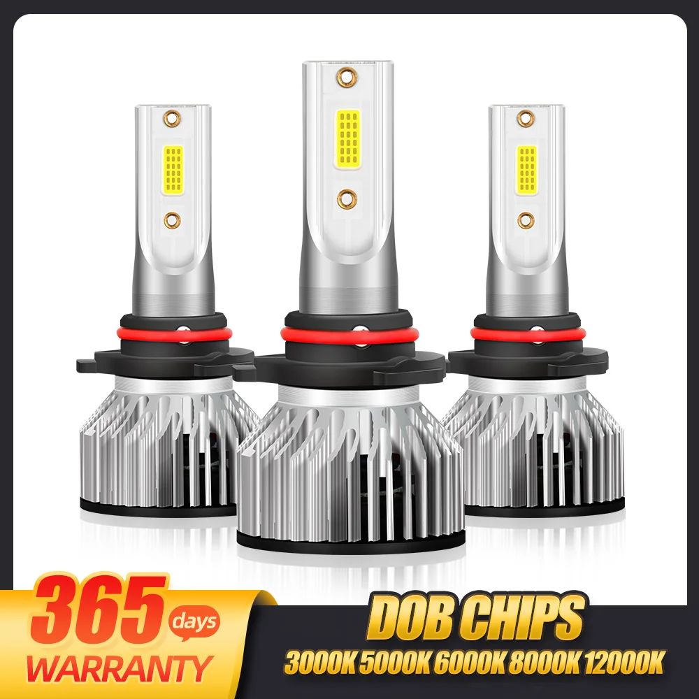 35W 12V 5000K Car LED Light H1 H4 H7 H11 9005 9006 9004 9007 H13 Hi Lo Beam HB3 HB4 LED Headlight Bulb Lamp 3000K 6500K 12000K