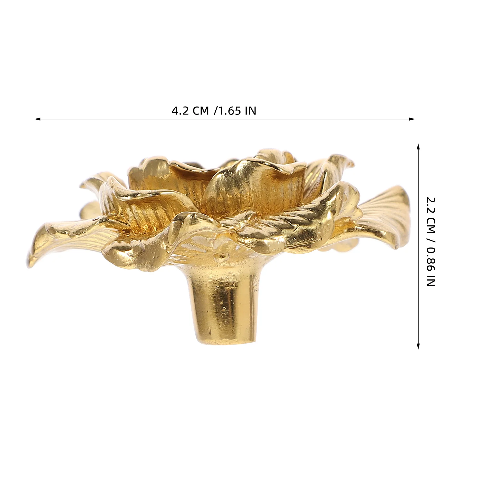 مقبض كابينة نحاسي على شكل زهرة، مقبض أثاث مزخرف ذو سطح أملس لباب الخزانة، خزانة الملابس، يسحب المطبخ #5