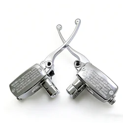 Universal 25MM Left Right Motorcycle Brake Clutch Master Cylinder Reservoir Levers For Honda Valkyrie GL 1500 VT Shadow 1100 VTX