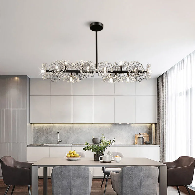 الحديثة الإبداعية الهندباء زهرة الثريا Led غرفة المعيشة غرفة نوم مطعم داخلي رومانسية ديكور المنزل باقة مصابيح