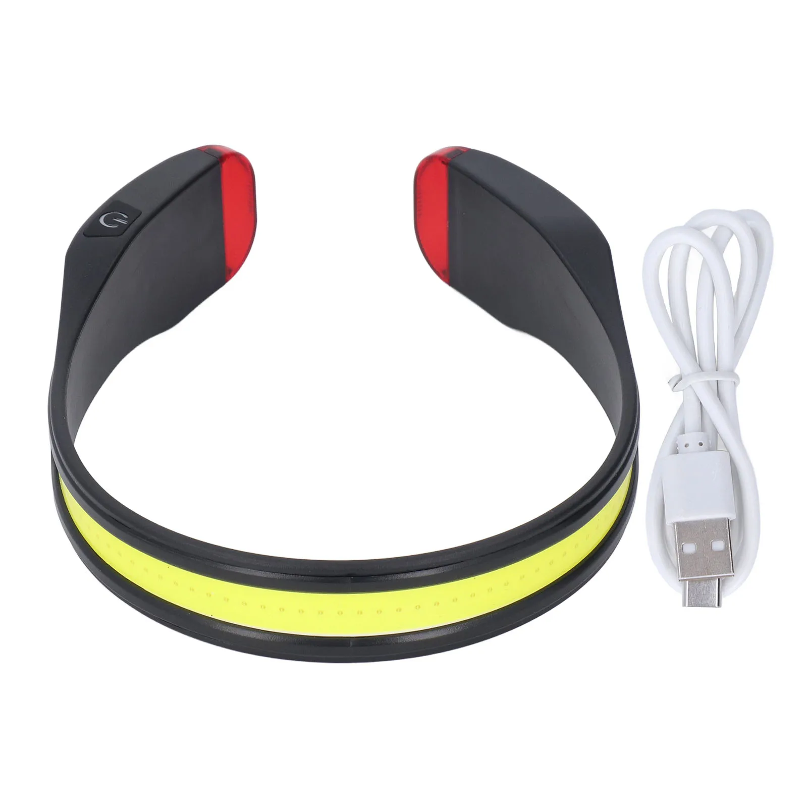 Head Lamp for Camping Wide Angle 350lm Output Wearable Weaning Light 3 Modes for Hiking LED Headlamp USB Rechargeable Headlamp