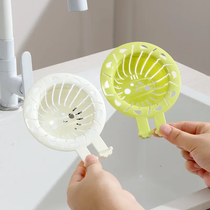 

3pcs Sink Filter BasketAnti-Dirty HandsLiftable Drainage Filter BasketKitchen Leftover Residue Filter Basket
