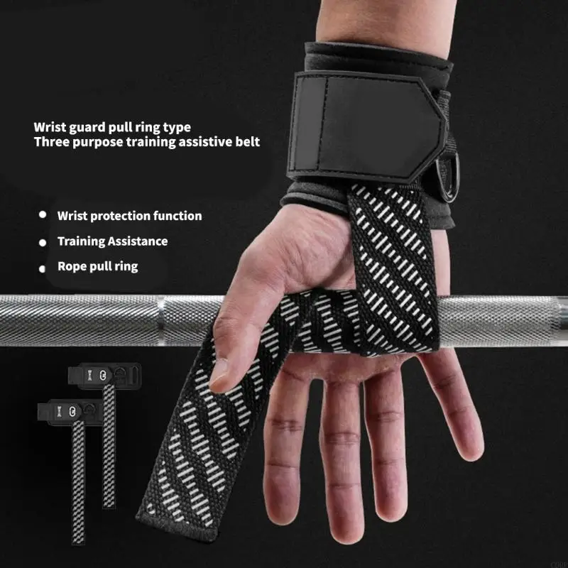 

Breathable Fabric Fitness Straps Offering Superior Support and Antislip Texture for Workout Performances