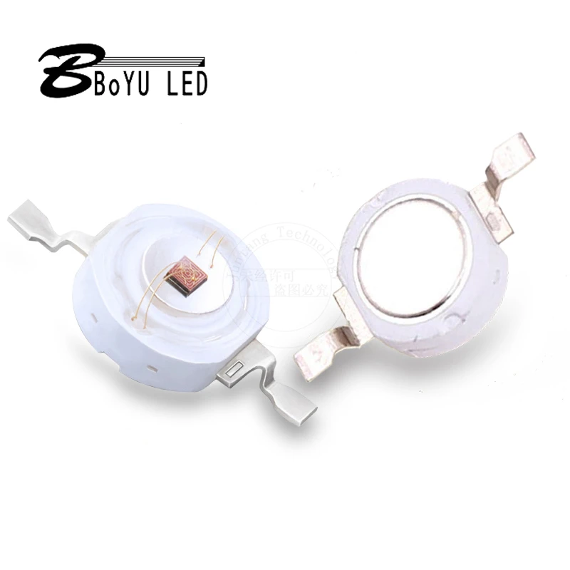 High-power LED lumens lamp beads 3-5W yellow light (580-590nm) LED diode chip stage light landscape lighting project