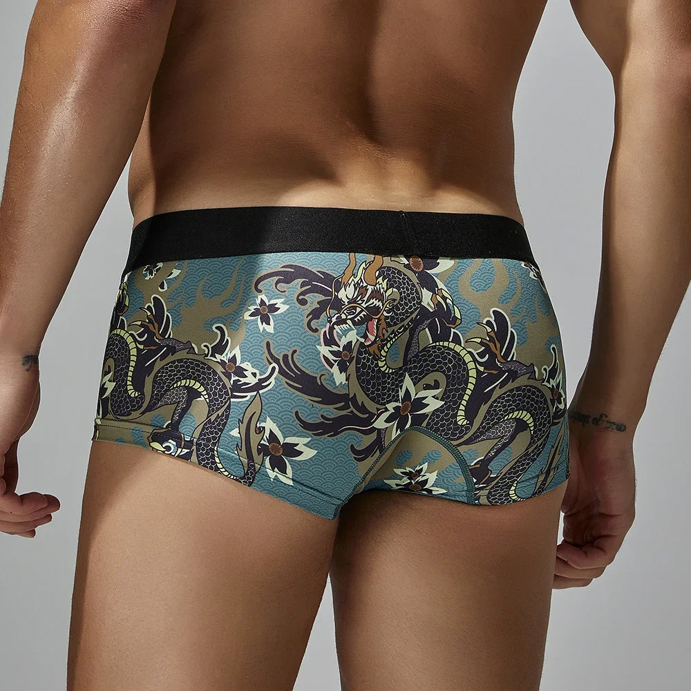 SEOBEAN New Year of the Dragon, boxer underwear, underclothing