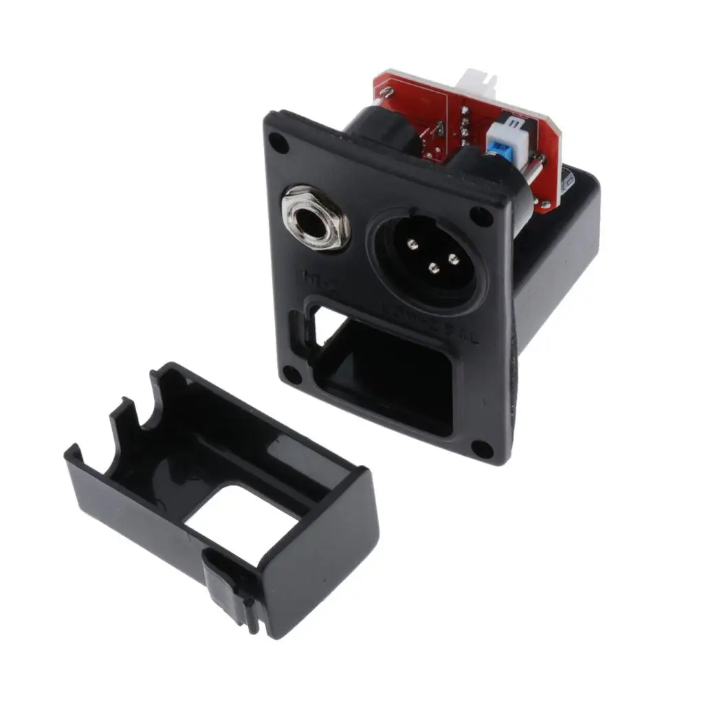 Passive ALT-1EQ Pickup Tuner Piezo Transducer Black Plastic Equalizer System for Acoustic Classical Guitar Parts