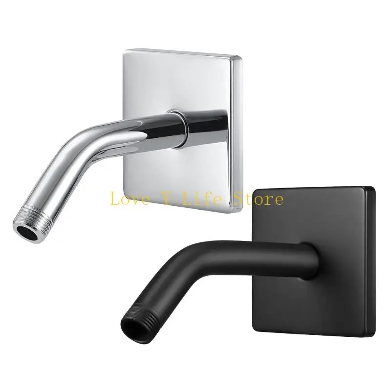 

L74C US Standard Threads Shower Pipe Arm Durability Stainless Steel For Wall Mount
