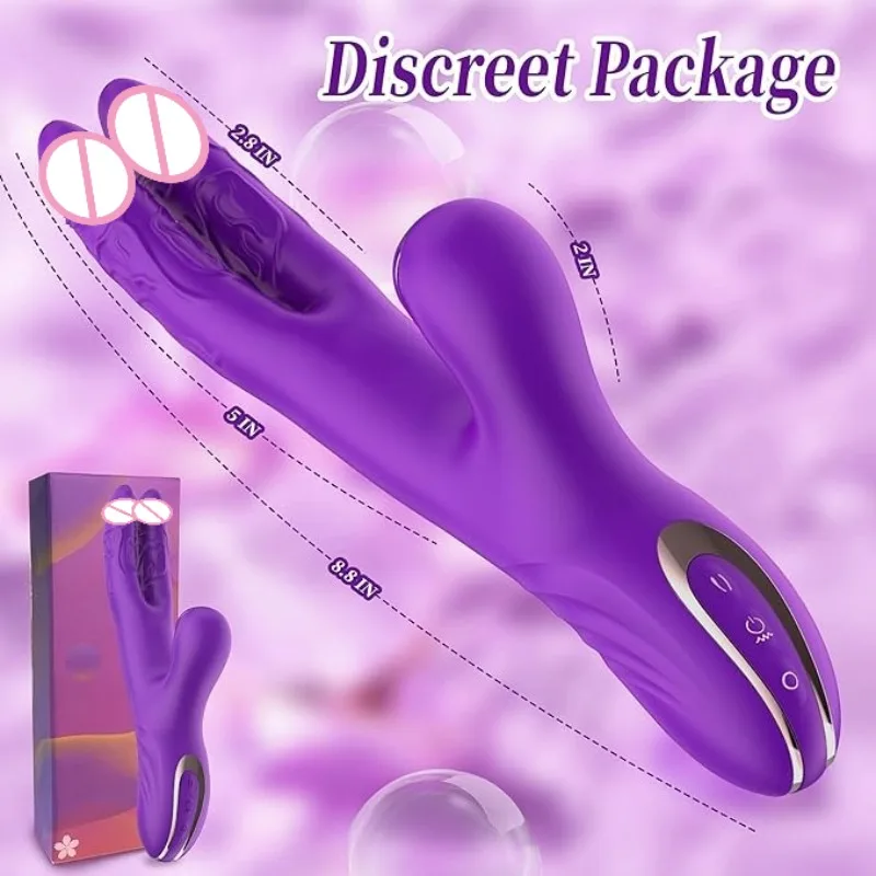 Tapping Flapping Vibrator Dual Dildo for Women Clitoris Clit Sucker  Stimulator Powerful Sex Toy Woman Female Rabbit Vibrators - AliExpress 66
