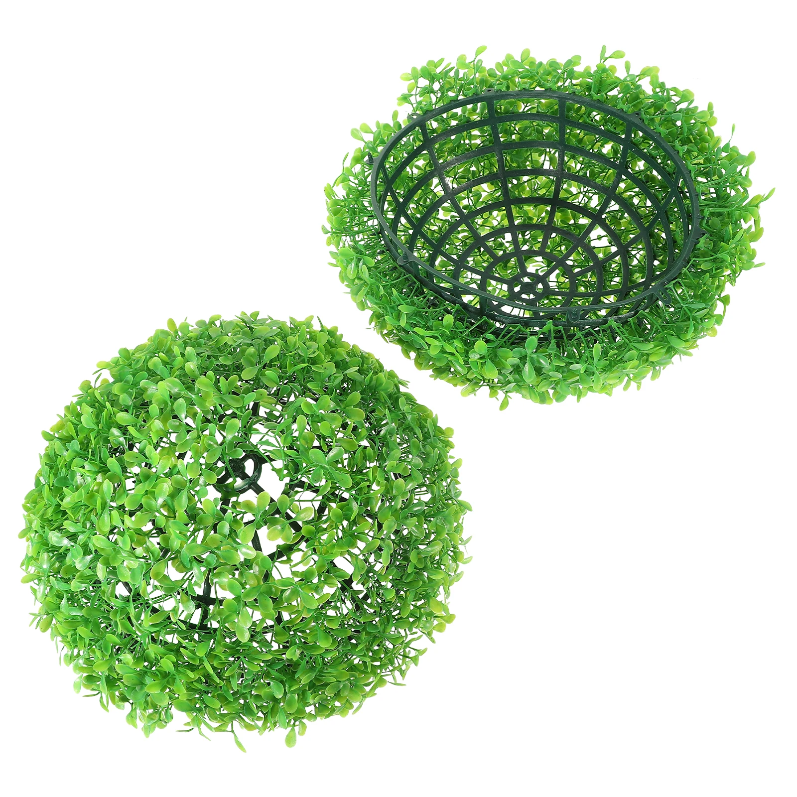 

Artificial Topiary Plant Ball High Simulation Garden Decor Indoor Outdoor Use Plastic Faux Mums Sphere Home Party