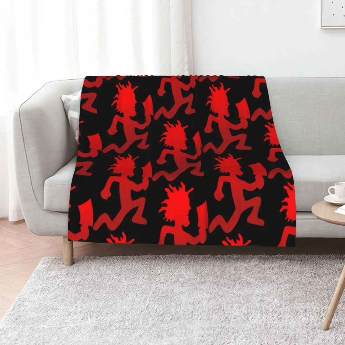 Hatchet man Throw Blanket anime Custom Sofa Hairys warm for winter Sofas Blankets