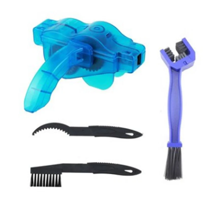 

Portable Bicycle Chain Cleaner Bike Clean Machine Brushes Scrubber Wash Tool Mountain Cycling Cleaning Outdoor Accessories