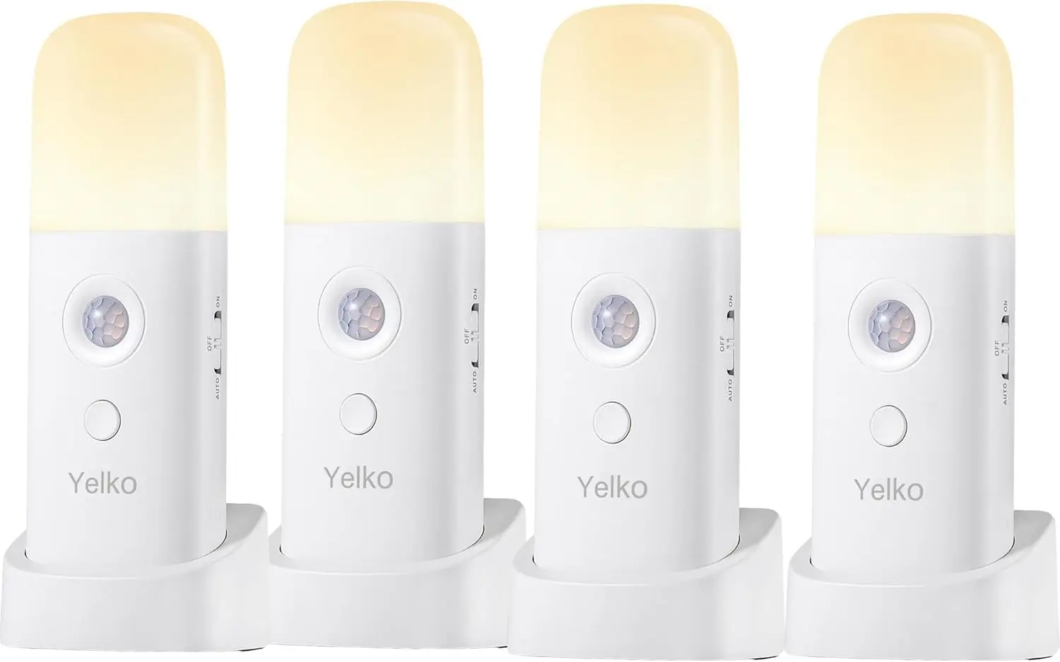 

Перезаряжаемый ночник с датчиком движения и регулируемой яркостью LED, 5 уровней яркости, беспроводной, для дома и детской комнаты