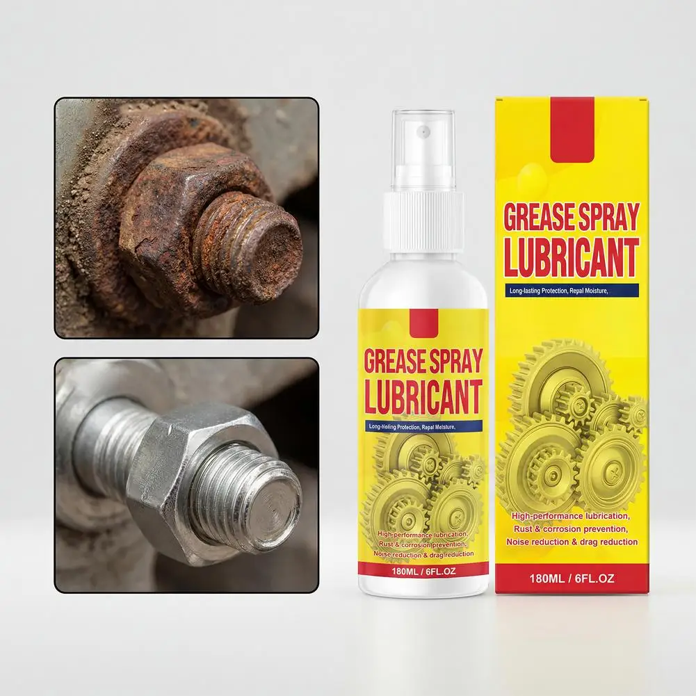 Professional Rust Remover Lubricant Spray Aluminum Safe Dissolve Oxidation Daily Workshop Use