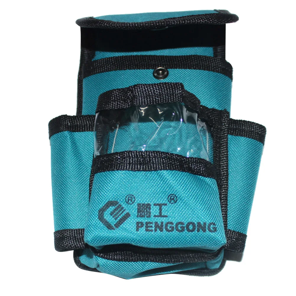 Waterproof Tool Bag Electrician Waist Pack Hardware Toolkit Pocket Pouch