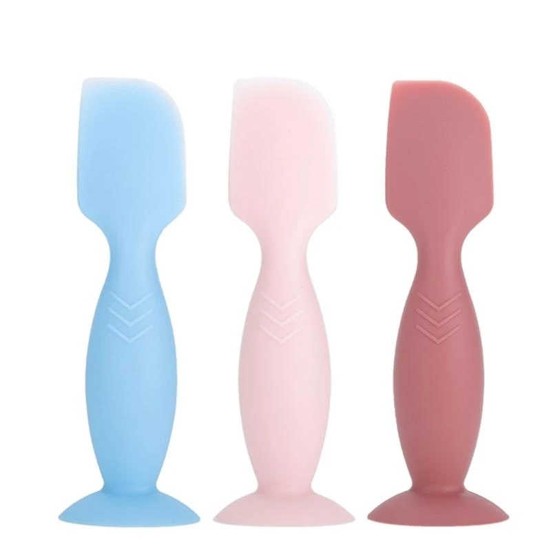 Aplicador creme para fraldas bebê macio flexível silicone escova creme para crah