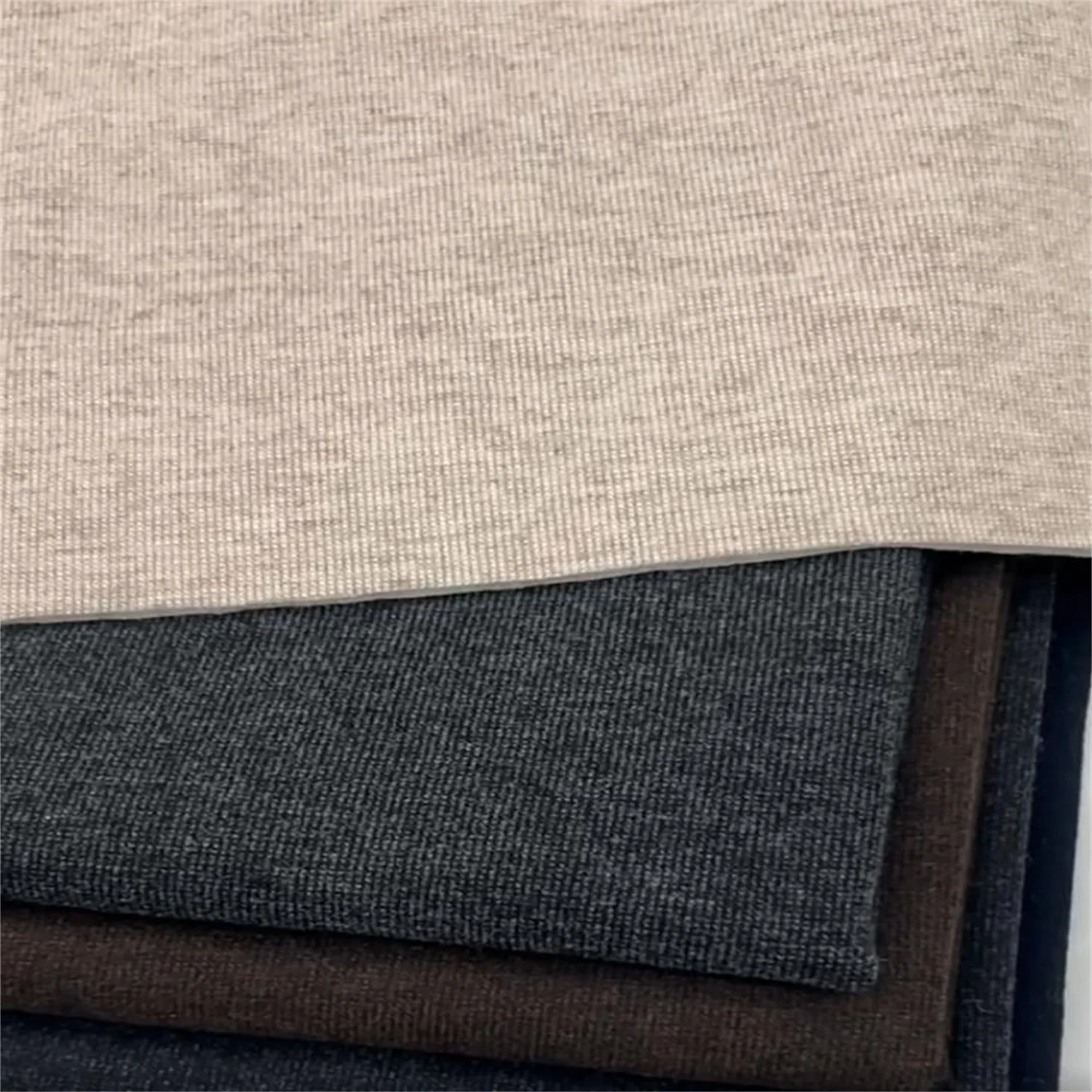 

Winter thin sheep cotton pants fabric, three-layer cotton fabric, high-end warm cashmere pants fabric.