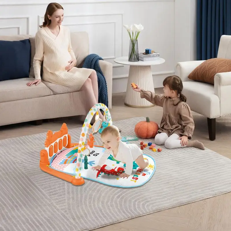 Gym Play Mat For Kids Kid Floor Play Pad Fun Play Mat For Visual Hearing Kid Play Mats For Floor Kid Fitness Stand Fun For