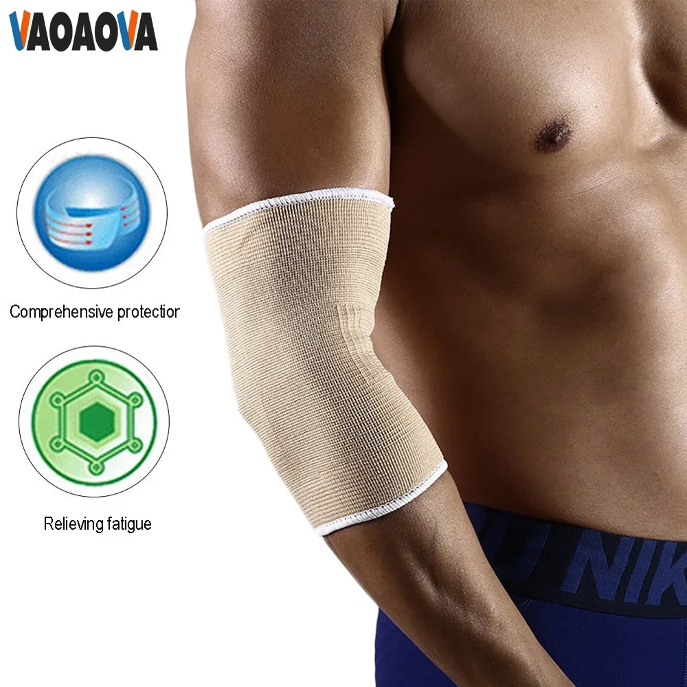 1Pair Elbow Brace Compression Sleeve Support for Tendonitis Reduce Pain Tennis Golfers Elbow Treatment Arthritis Weightlifting