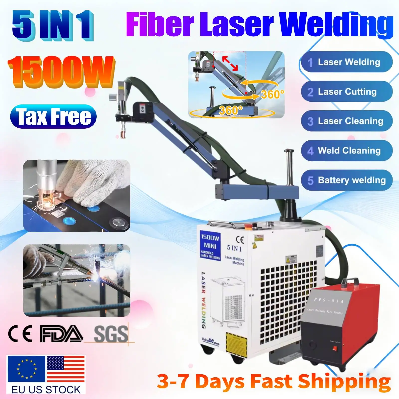 Bwt 1500W 5 In 1 Ba… - image