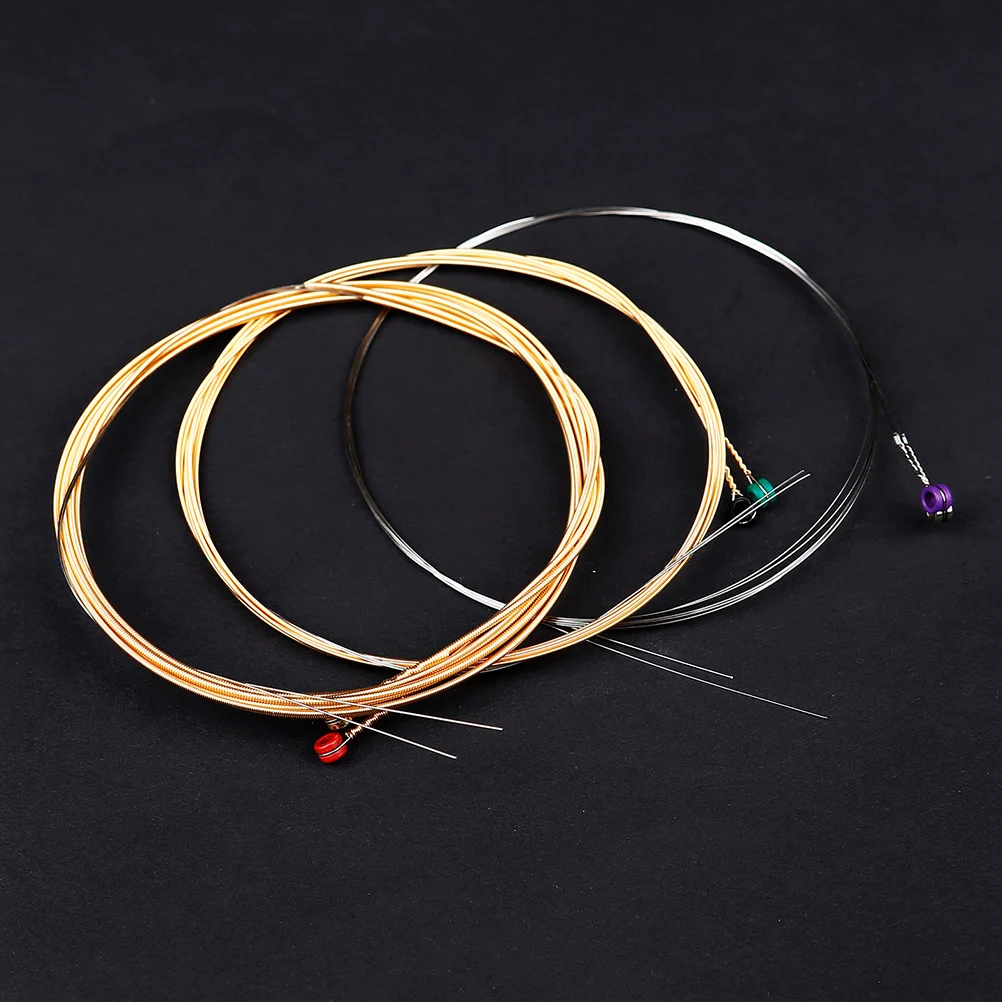 

1Set Guitar Strings Acoustic Classical Steel Phosphor Bronze Folk Nickel-Plated Bead Head Durable Anti-Rust Coating Musical